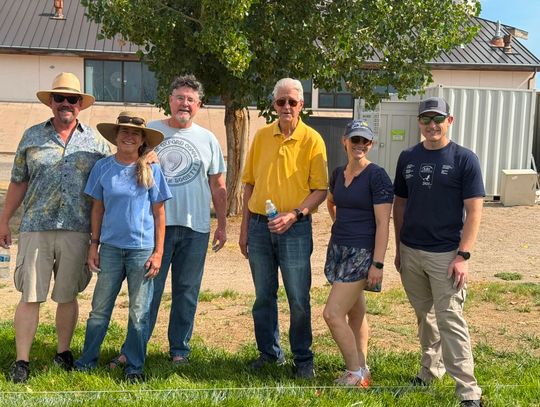Rotarians Service Above Self at the AYSO Fields