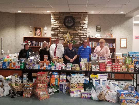 Rotary drives donations for Homebound Seniors