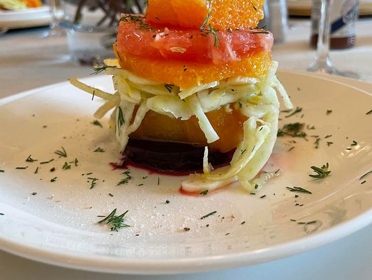 Shaved Fennel and Citrus Salad with Meyer Lemon Vinaigrette