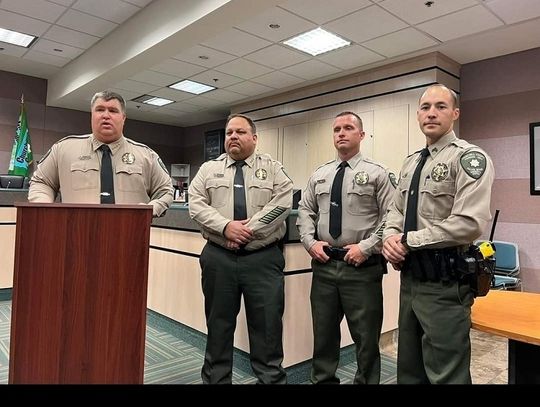 Sheriff Fills Undersheriff and Promotes Staff