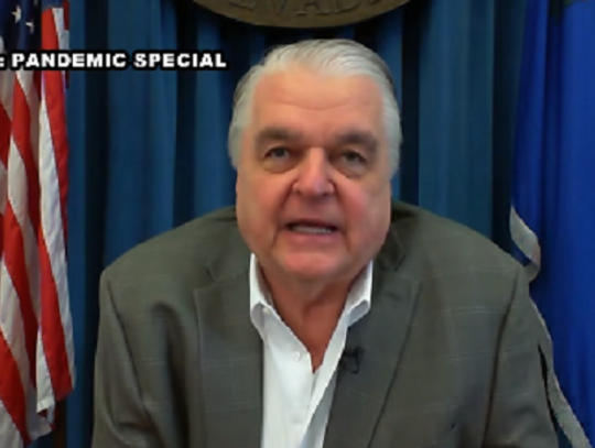 Sisolak announces additional restrictions to help slow the spread of COVID-19 in Nevada