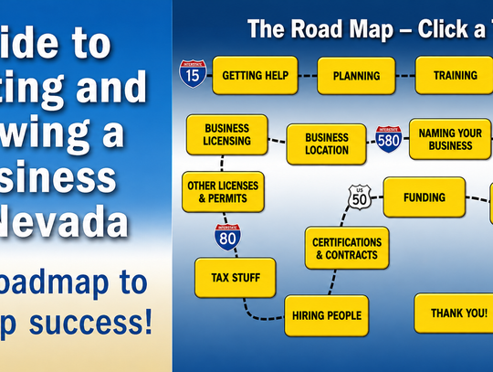 Starting a Business? Nevada Has a Roadmap