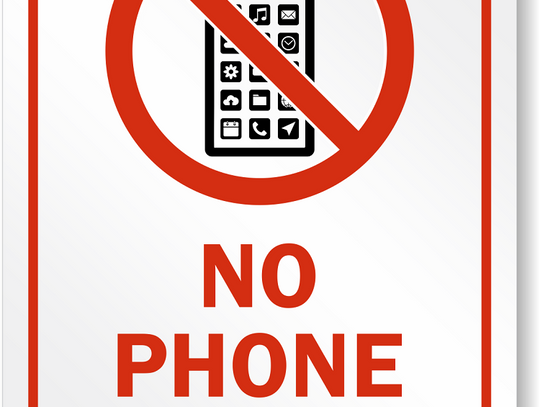 Time to Focus -- No Cell Phones in Class this Year