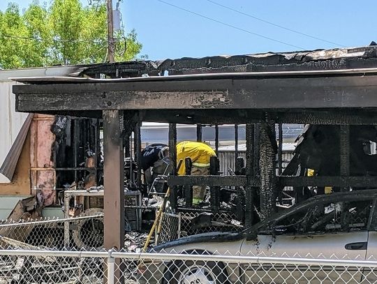 Trailer Fire Claims the Life of Local Resident