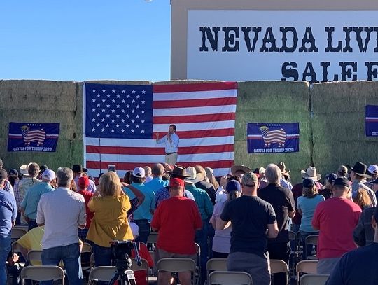 Trump Rally and Fundraiser Held in Fallon 