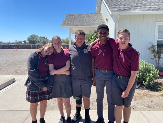 Veritas Bids Graduating 8th Graders Proud Farewells