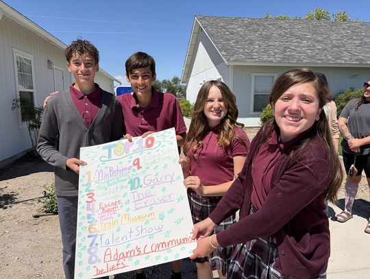 Veritas Celebrates Graduation of Its 8th Grade Class