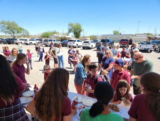 Veritas Preparatory School Classical and Christian - 7th/8th Graders Enjoy Their Just Desserts