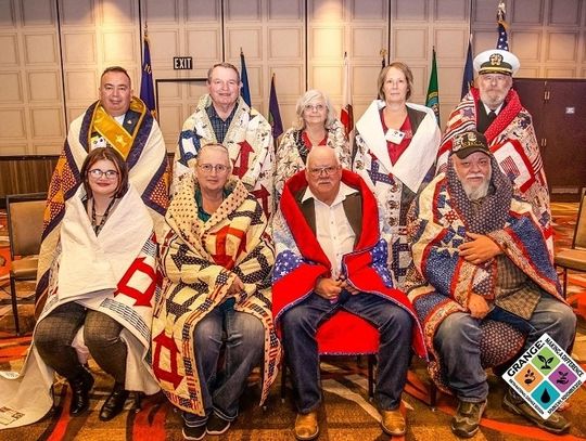 Veterans Receive National Recognition with Quilts of Valor