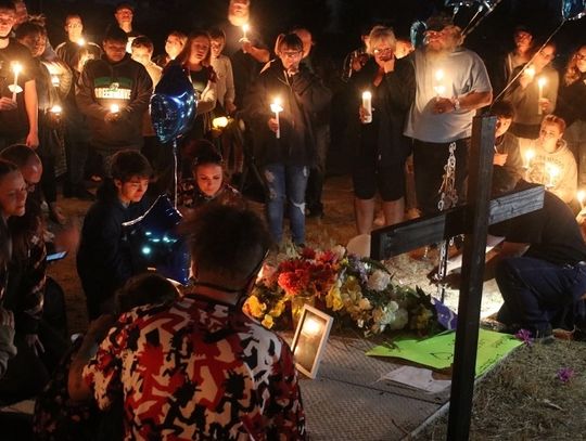 Vigil held for 13-year-old Jaiden Barajas