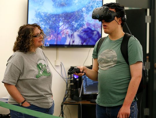 Virtual Reality makes real-world difference for student with autism