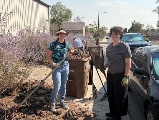 Volunteers Honor 9/11 Through Service at Wolf Center
