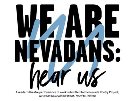 We are Nevadans: Hear Us - Poetry Reading