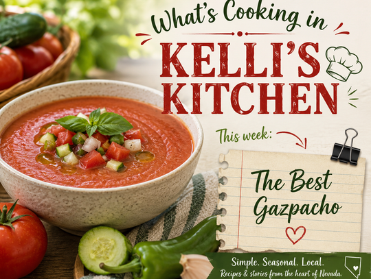 What’s Cooking in Kelli’s Kitchen  For hot summer days…