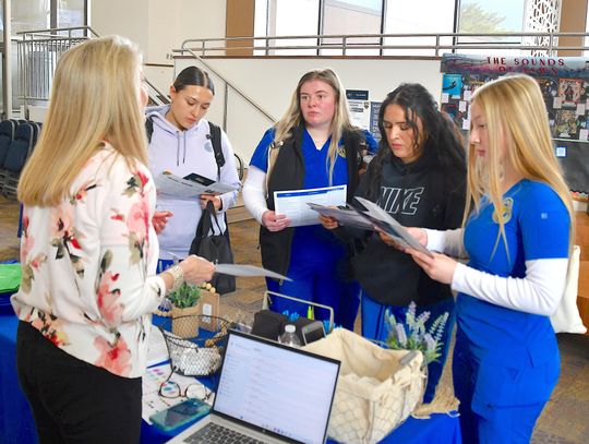 WNC Nursing Students Meet Employers, Explore Careers at Job Fair