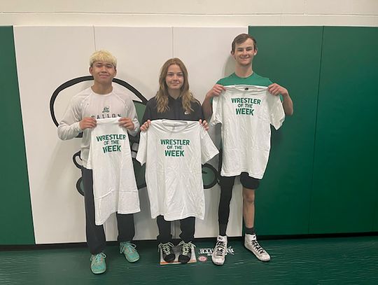 Wrestlers of the Week Garcia, Sitzer, Anderson Honored