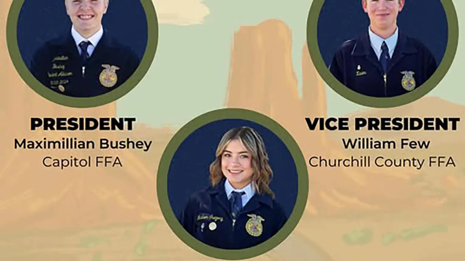 Nevada FFA Announces 2025-2026 State Officer Team