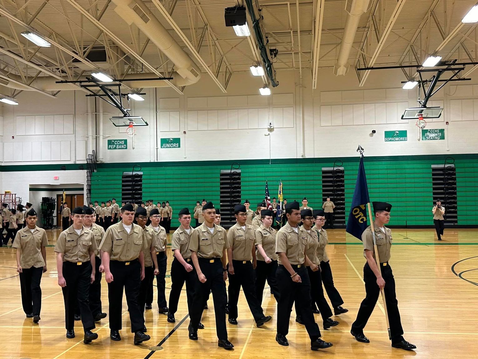 Churchill County High School NJROTC Annual Navy Inspection