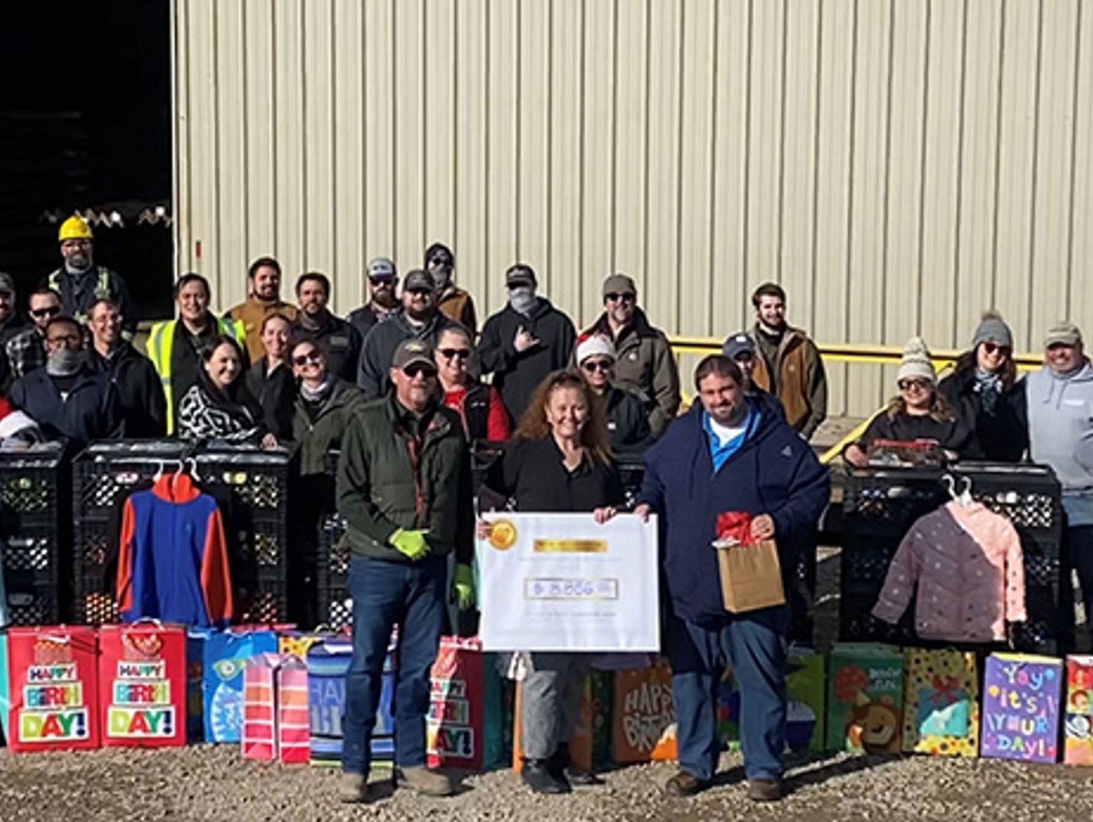 New Millennium Employees Play Santa to Local Community