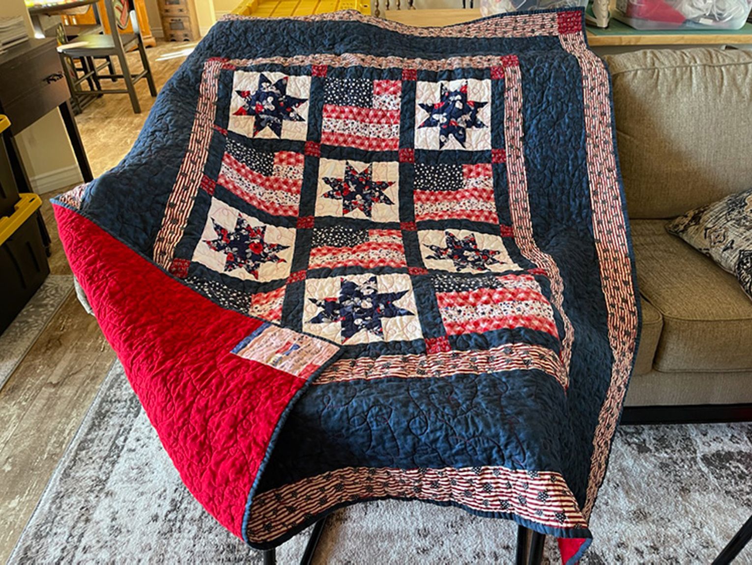 Quilts of Valor Awarded by the High Desert Grange