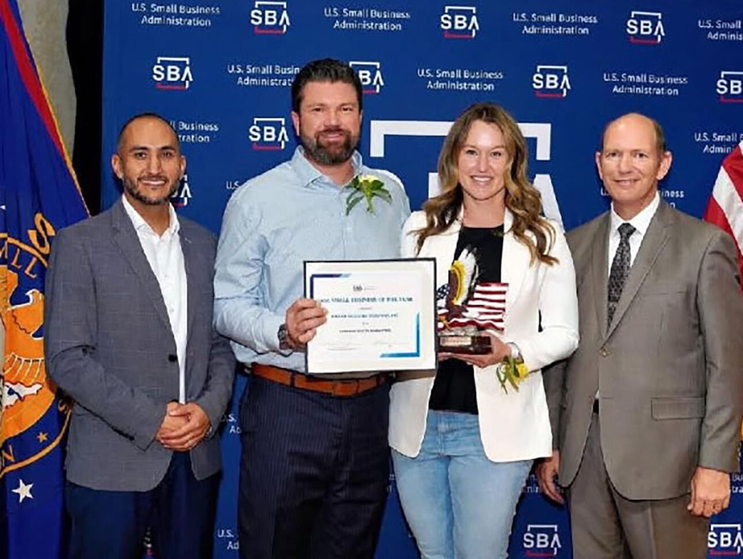SBA National Office of Surety Bond Small Business of the Year Winners