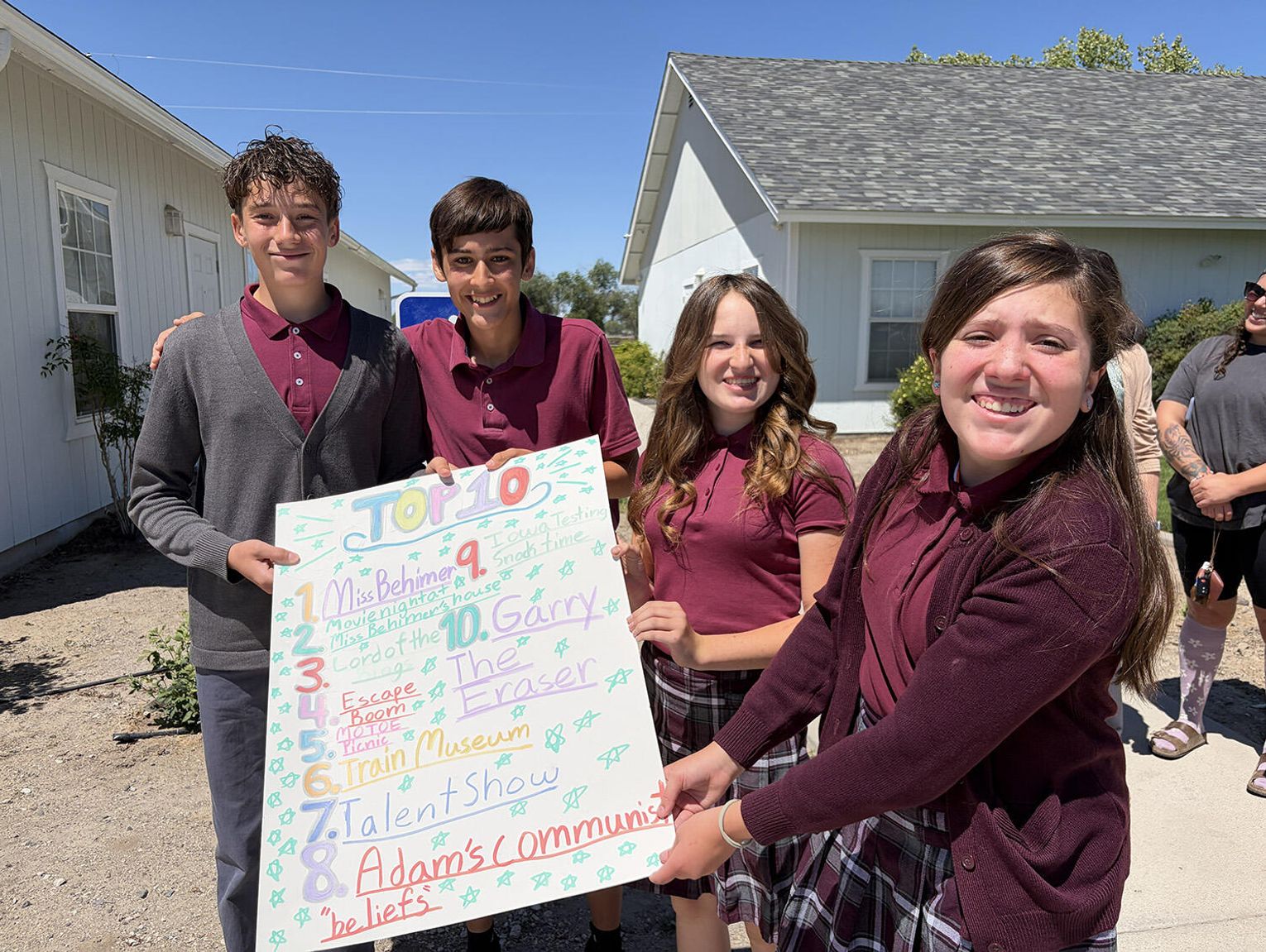 Veritas Celebrates Graduation of Its 8th Grade Class