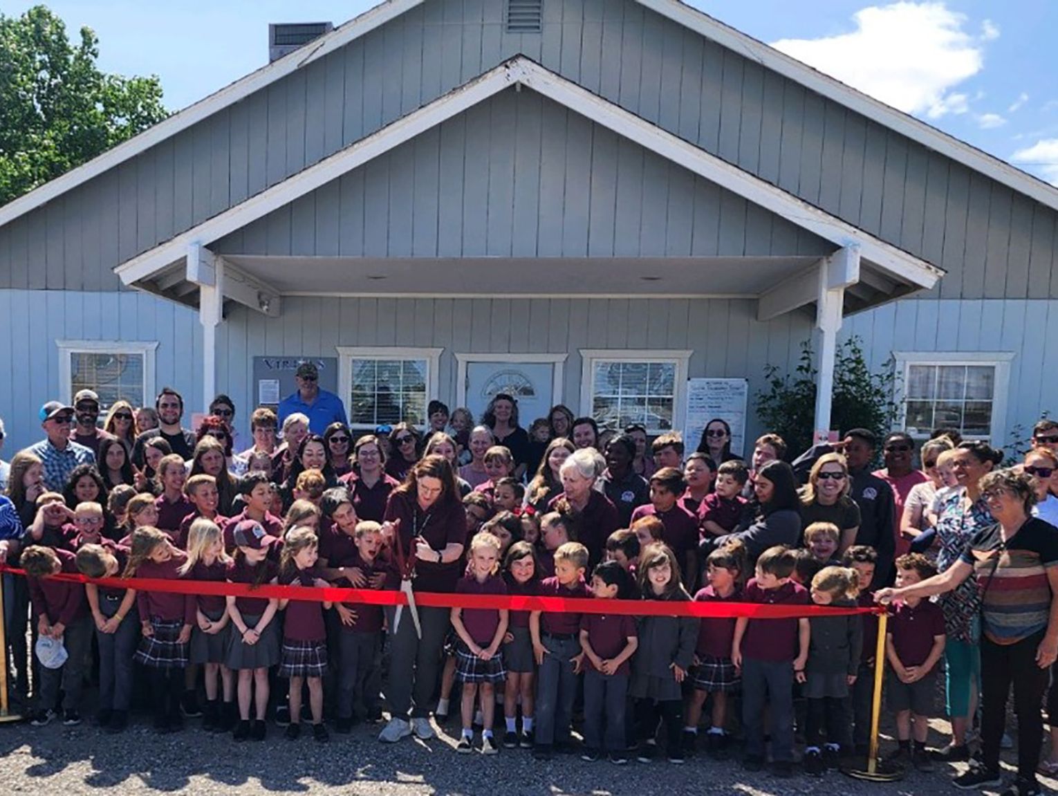 Veritas School Ribbon Cutting