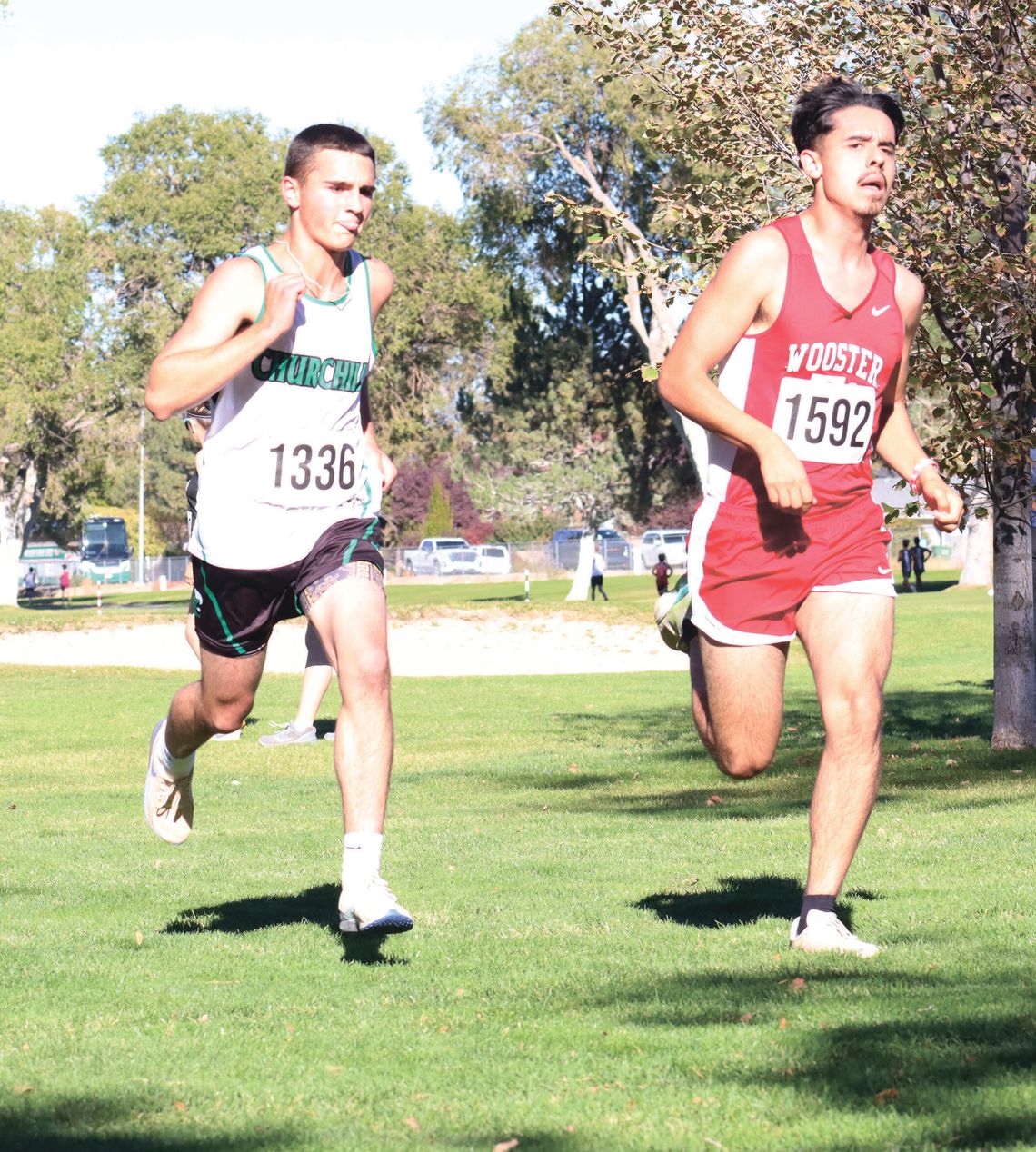 Churchill County High School cross country teams at the Lowry Invitational Churchill County High School cross country teams at the Lowry Invitational