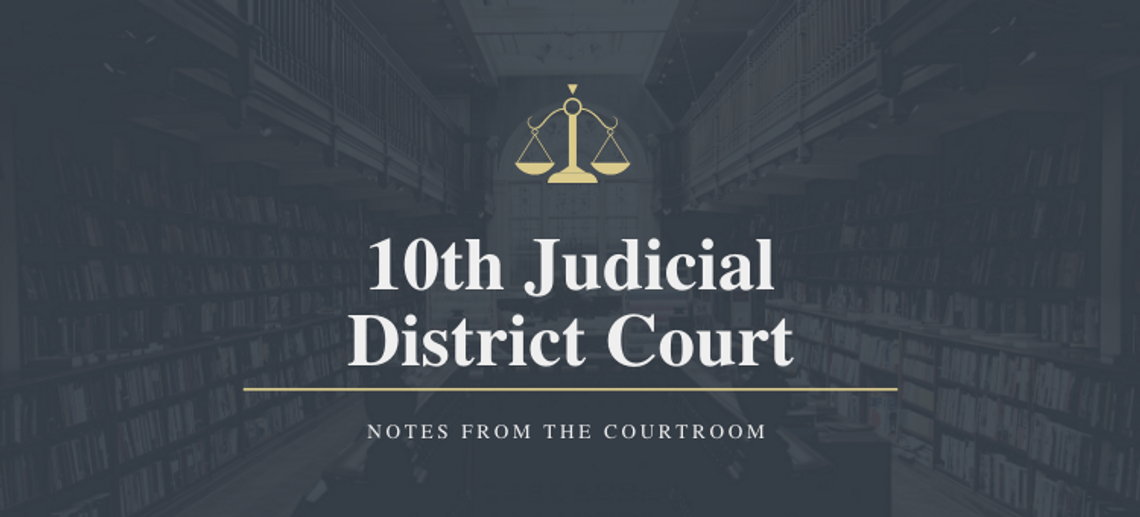 District Court News: March 12