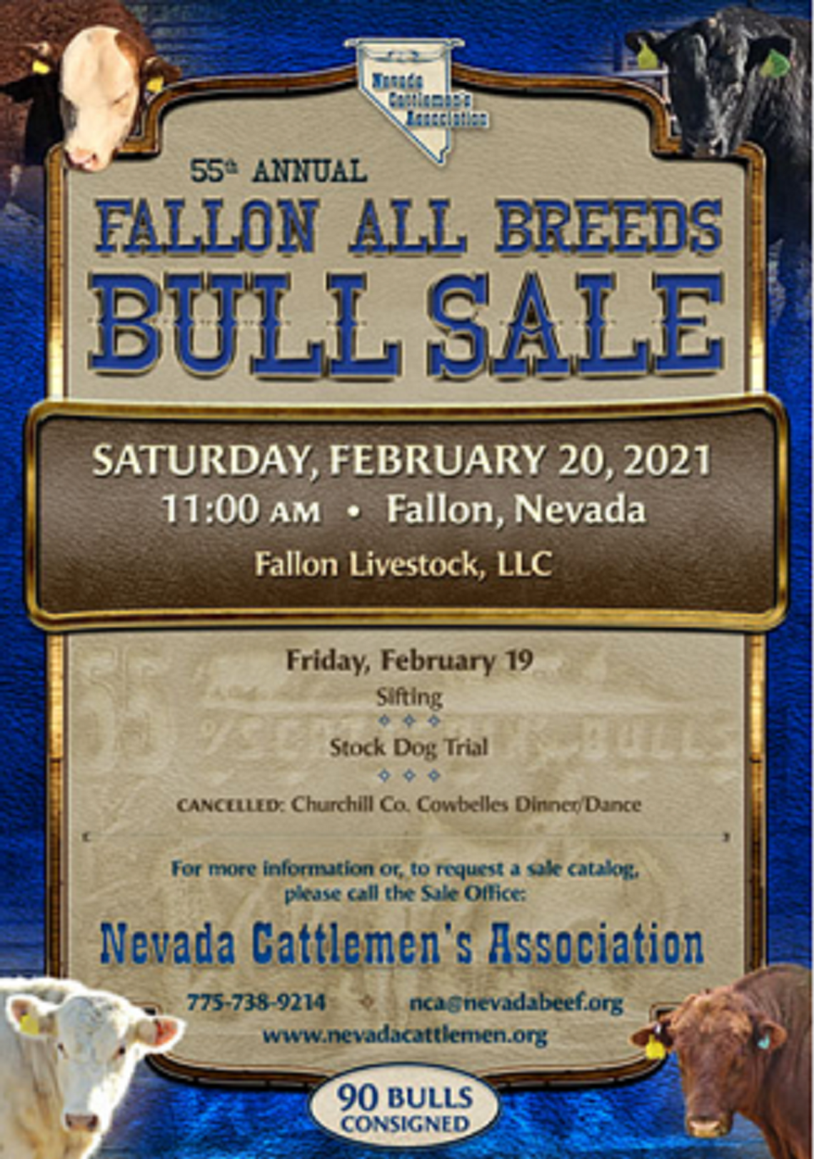 55th Annual Fallon All Breeds Bull Sale