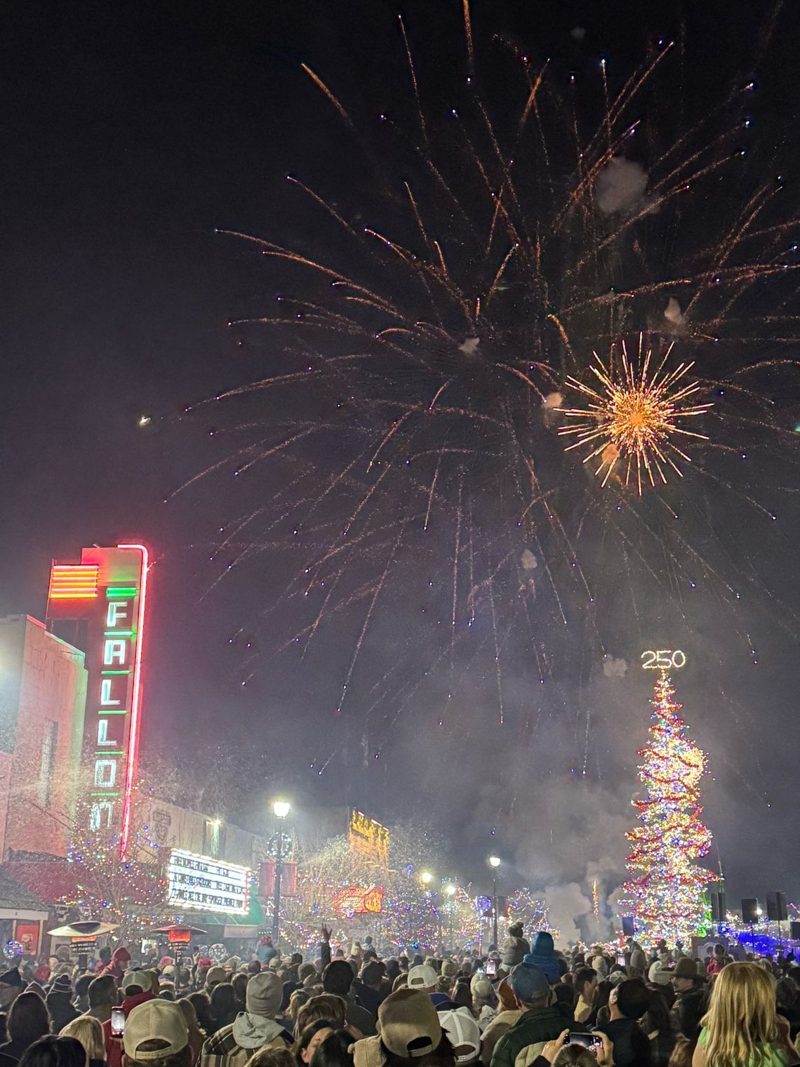 A Fallon Christmas Tradition Shines Bright: Imellis Honored With Tree Lighting at Annual First Friday Celebration A Fallon Christmas Tradition Shines Bright: Imellis Honored With Tree Lighting at Annual First Friday Celebration