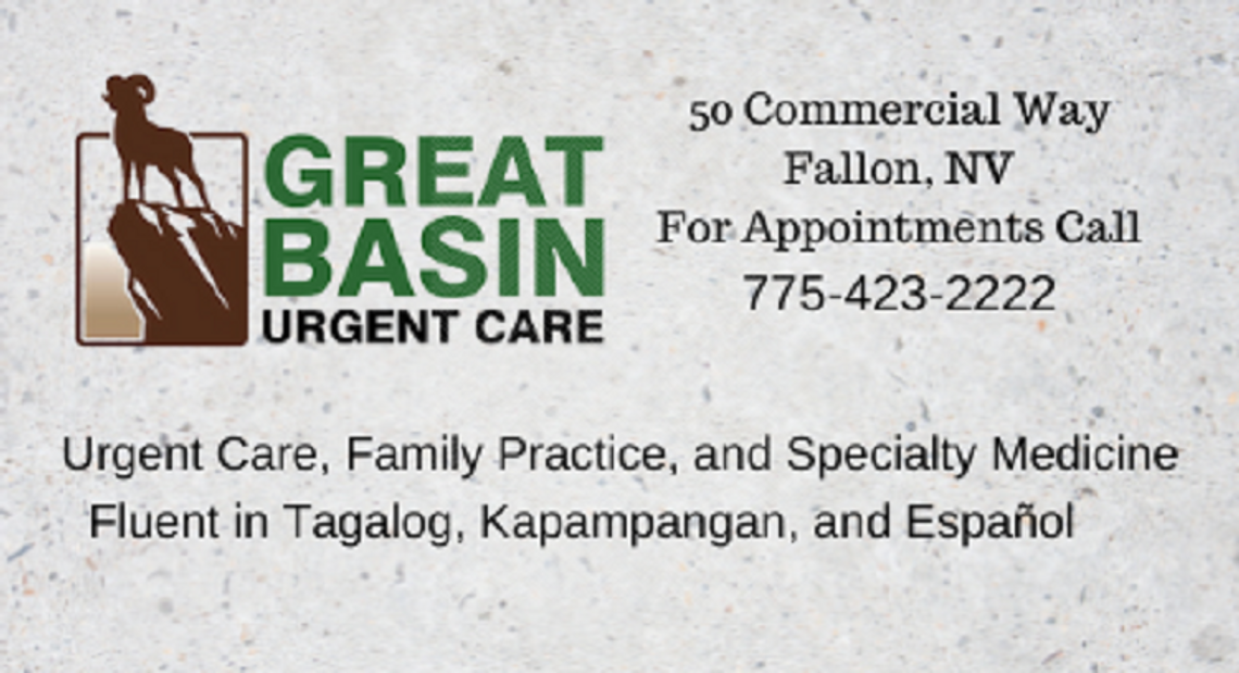 A statement from Great Basin Urgent Care