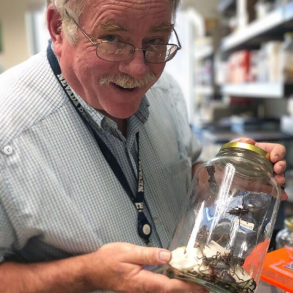 After 40 Years, Nevada’s State Entomologist Jeff Knight Set to Retire