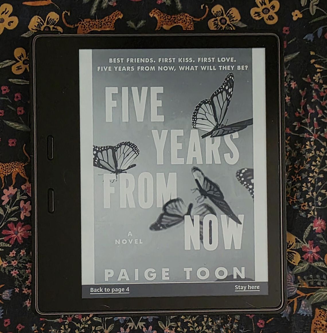 Allison’s Book Report Five Years From Now” by Paige Toon