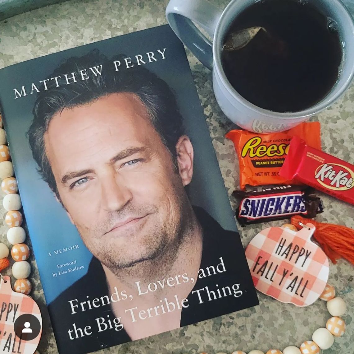 Allison's Book Report - “Friends, Lovers, and the Big Terrible Thing” by Matthew Perry