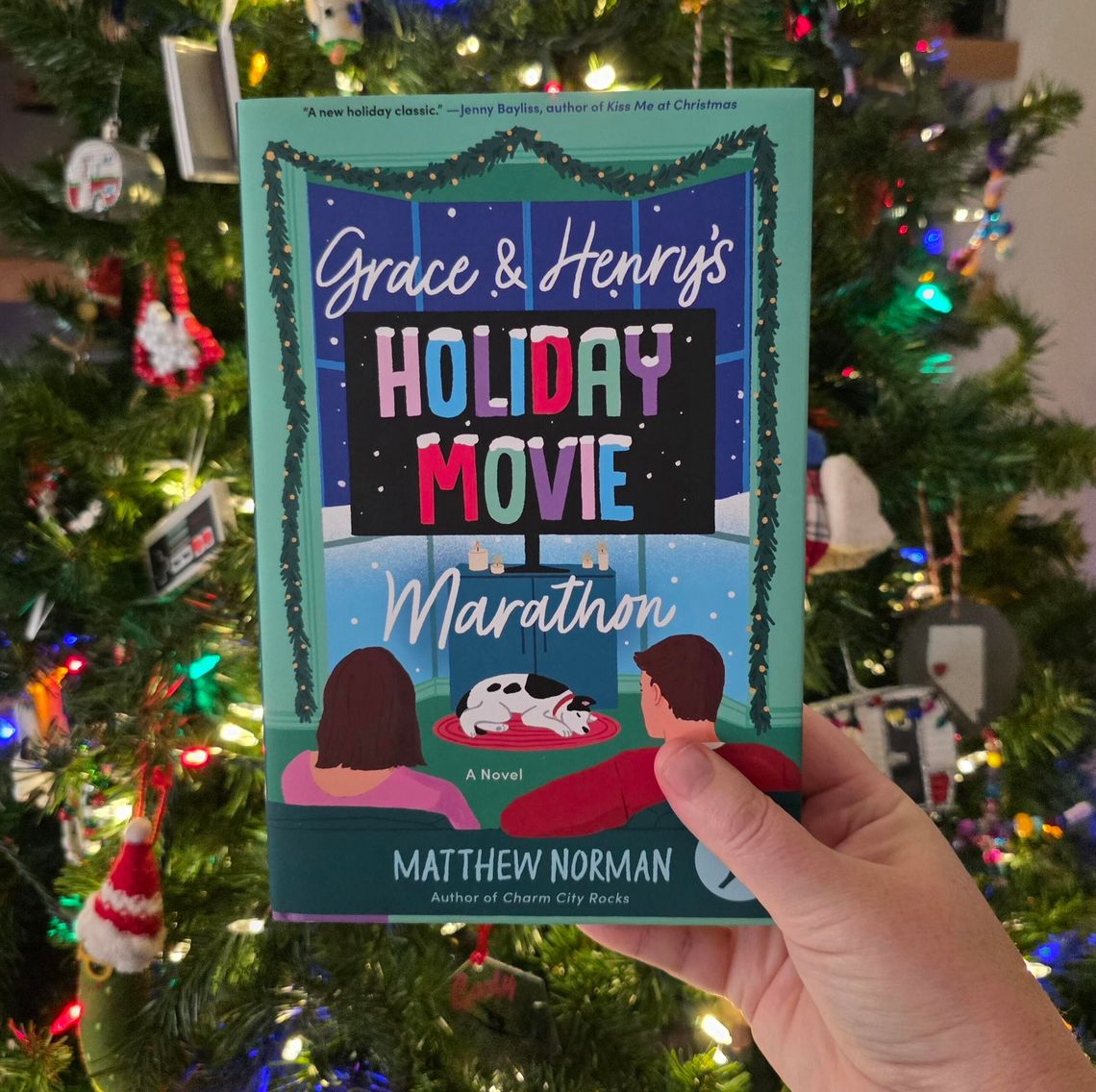 Allison’s Book Report: “Grace and Henry’s Holiday Movie Marathon” By Matthew Norman