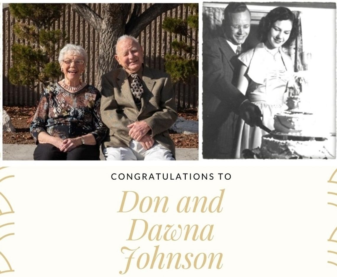 Announcement -- Don and Dawna Johnson