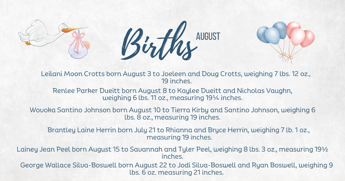 August Banner Hospital Births