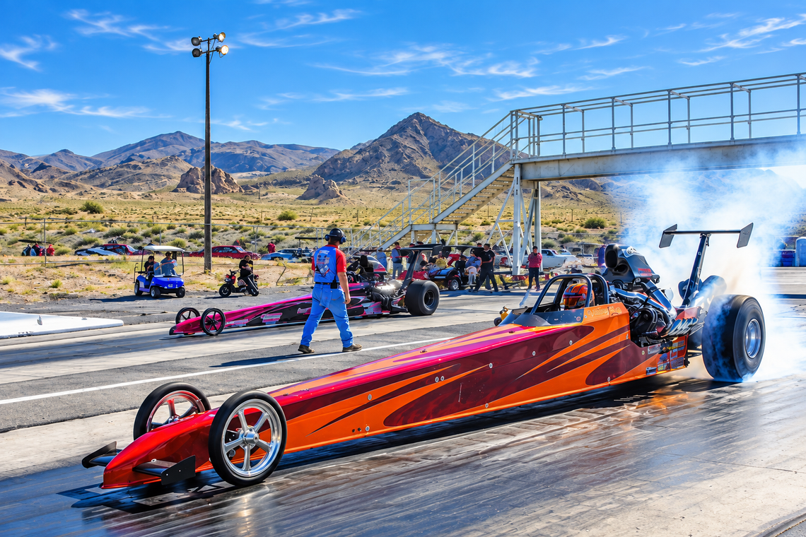 Battle of the Badges Brings New Rivalry to Top Gun Dragstrip Battle of the Badges Brings New Rivalry to Top Gun Dragstrip