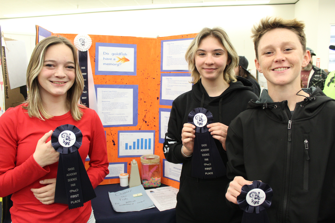 Bighorn Bulletin -  Oasis Academy Science Fair Winners and More