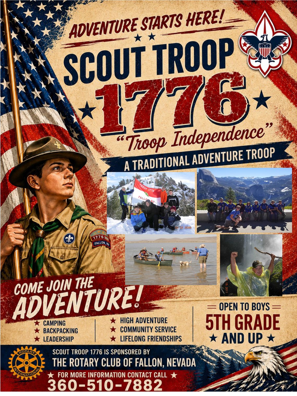 Boy Scout Troop 1776 to Hold Open House