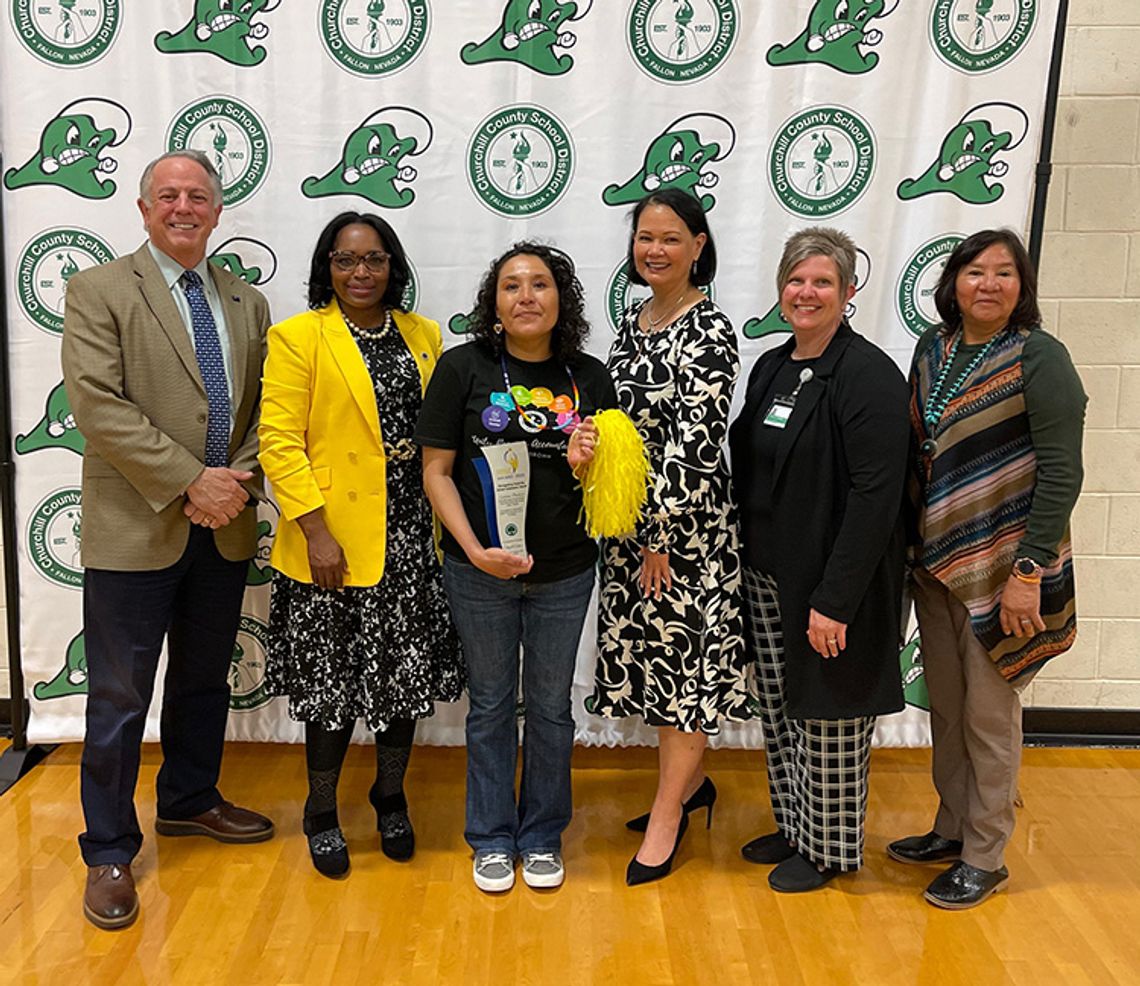 Carlene Pacheco, National Award Winner for her Work with Native American Students