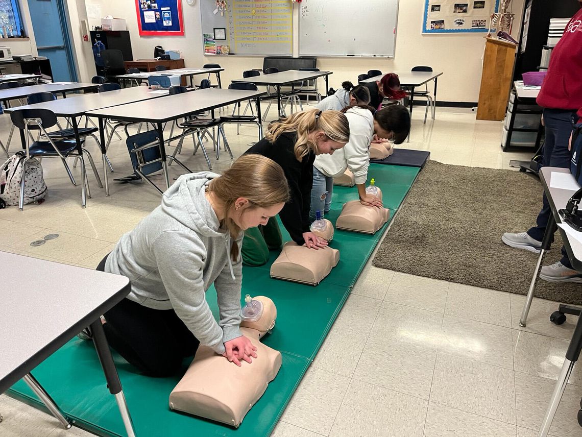 CCHS Students Enroll in CNA Program Through WBL Grant