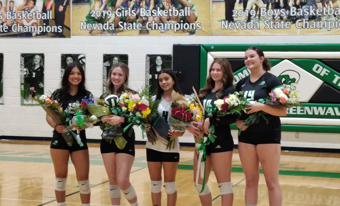 CCHS Varsity Volleyball Honors Seniors Demonstrates What it Means to Adapt and Overcome Adversity