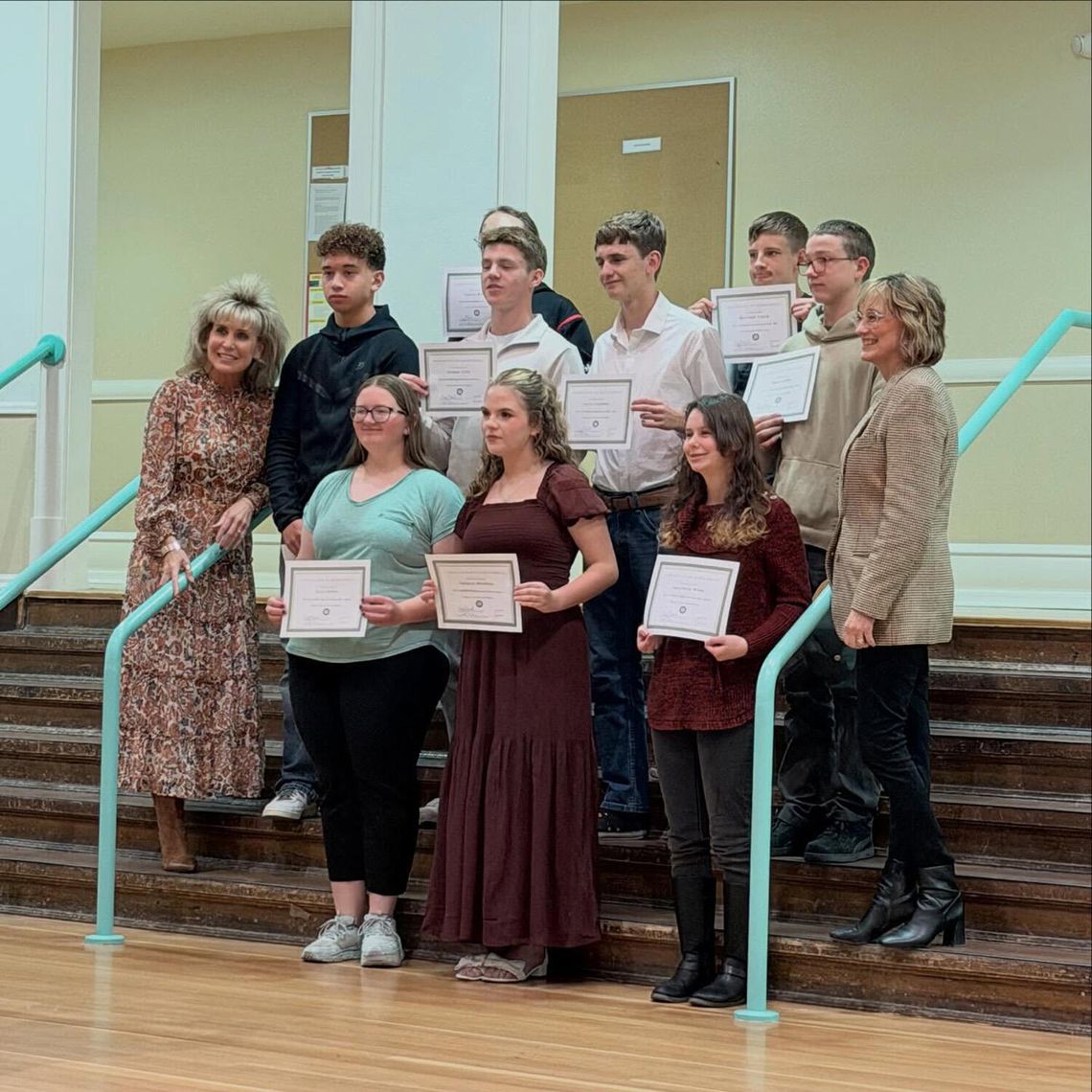 CCSD School Board Recognizes Students