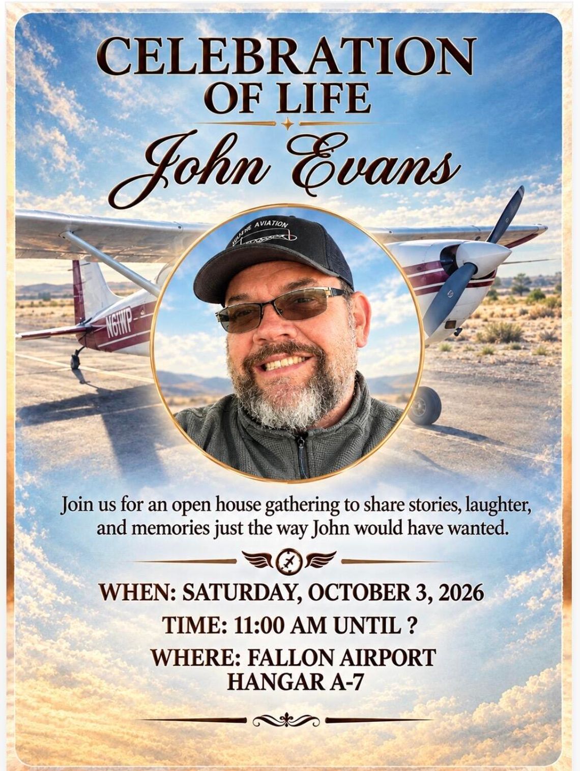 Celebration of Life - John Evans Celebration of Life - John Evans