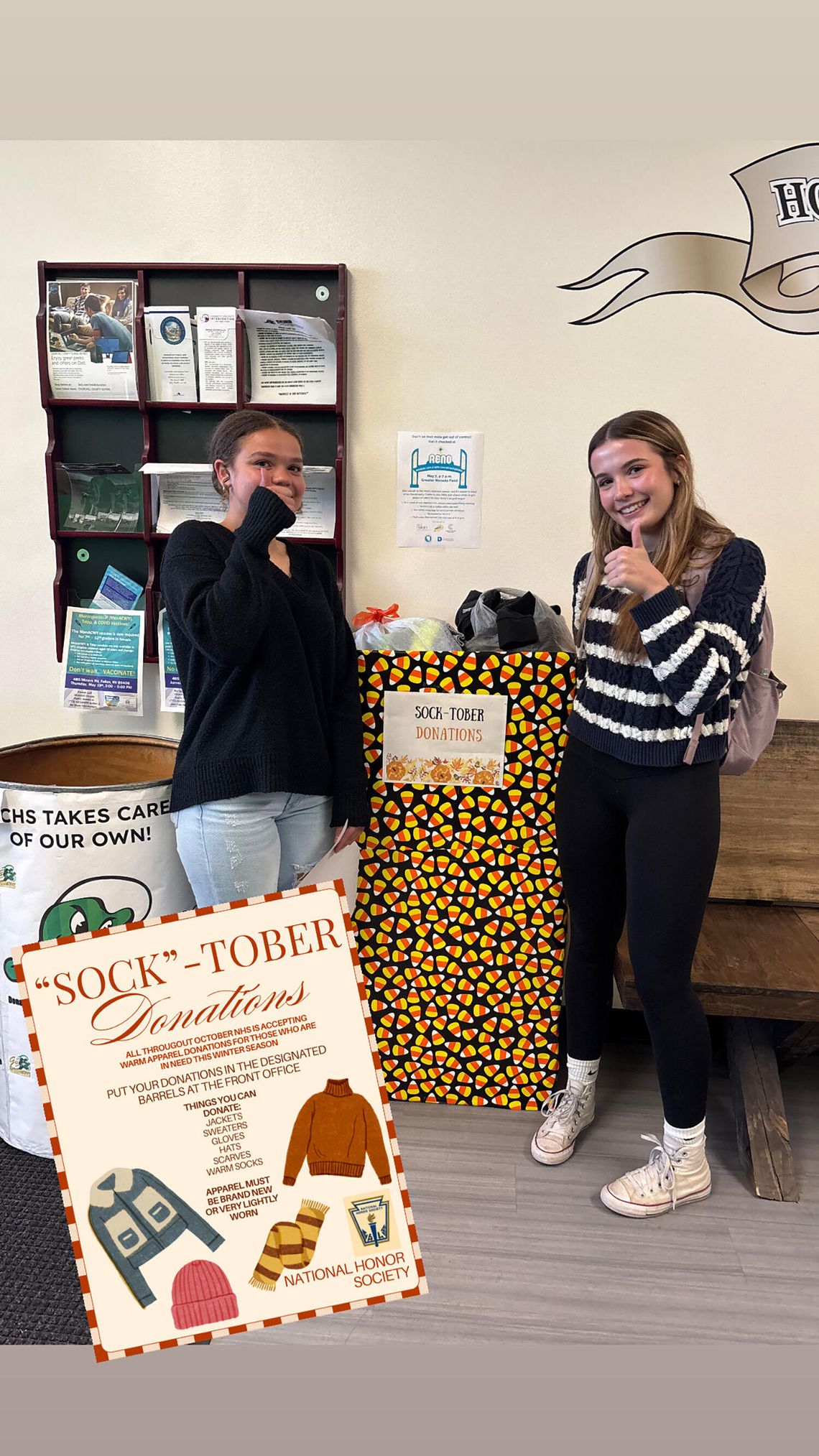 Churchill County High School NHS Leads Season of Giving with Community-Wide Impact