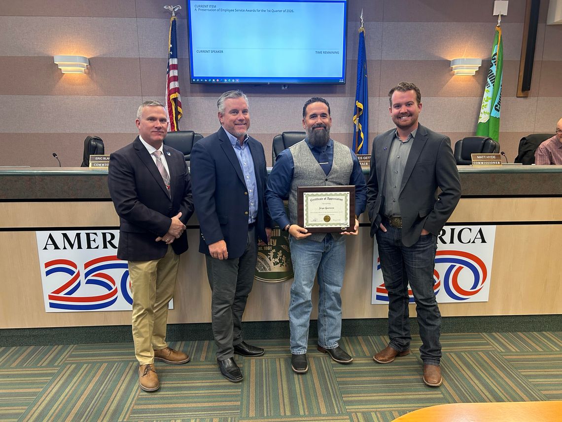 Churchill County Honors Employees for Milestone Service Churchill County Honors Employees for Milestone Service