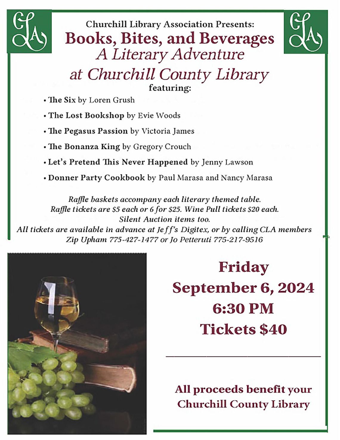 Churchill County Library September Happenings