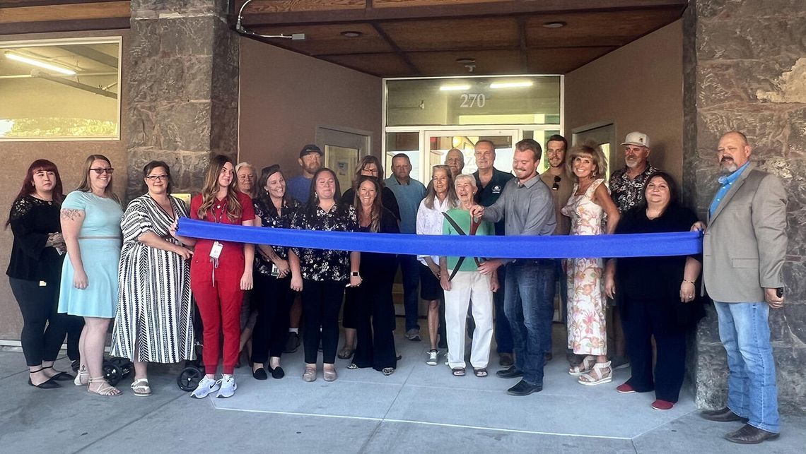 Churchill County Opens Frazzini Furniture Building as New Home for Two County Departments - Frazzini family has a long history in the Lahontan Valley